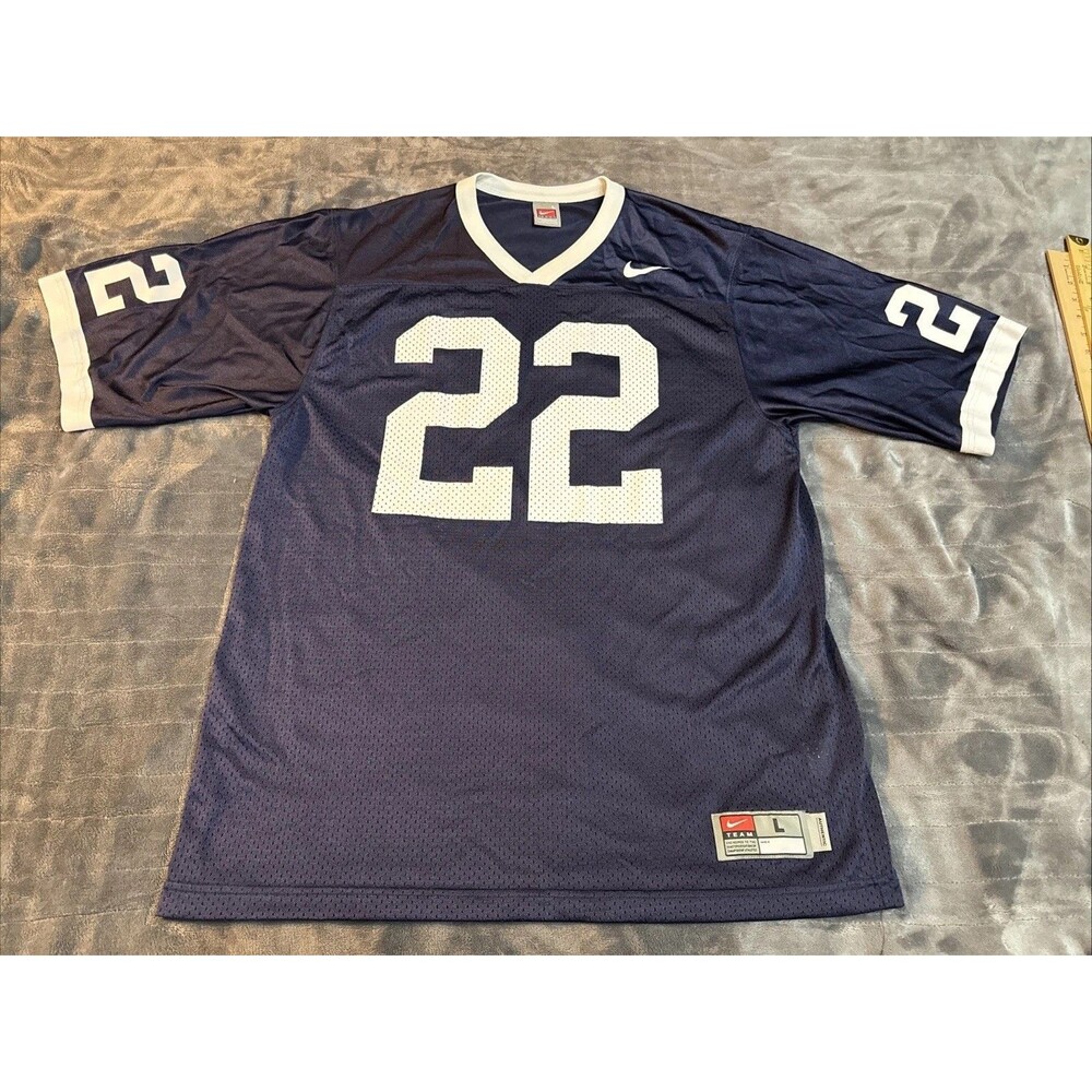 Penn State Nittany Lions Nike #22 John Cappelletti Blue Football Jersey Large